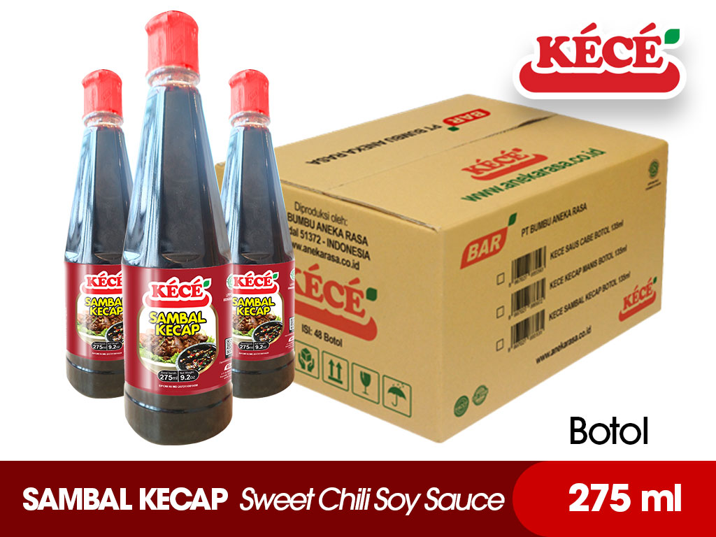 Sambal Kecap KECE Botol 275 ml