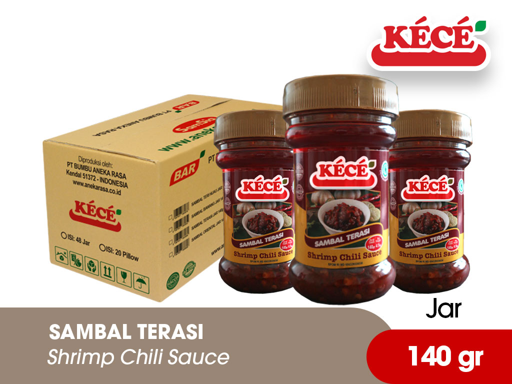 Sambal Terasi KECE Jar 140 gr