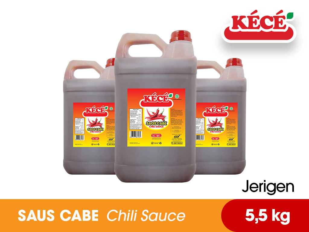 Saus Cabe KECE Jerigen 5,5 kg