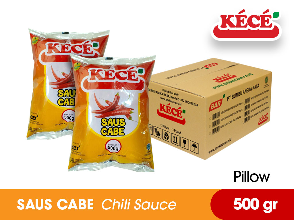 Saus Cabe KECE Pillow 500 gr