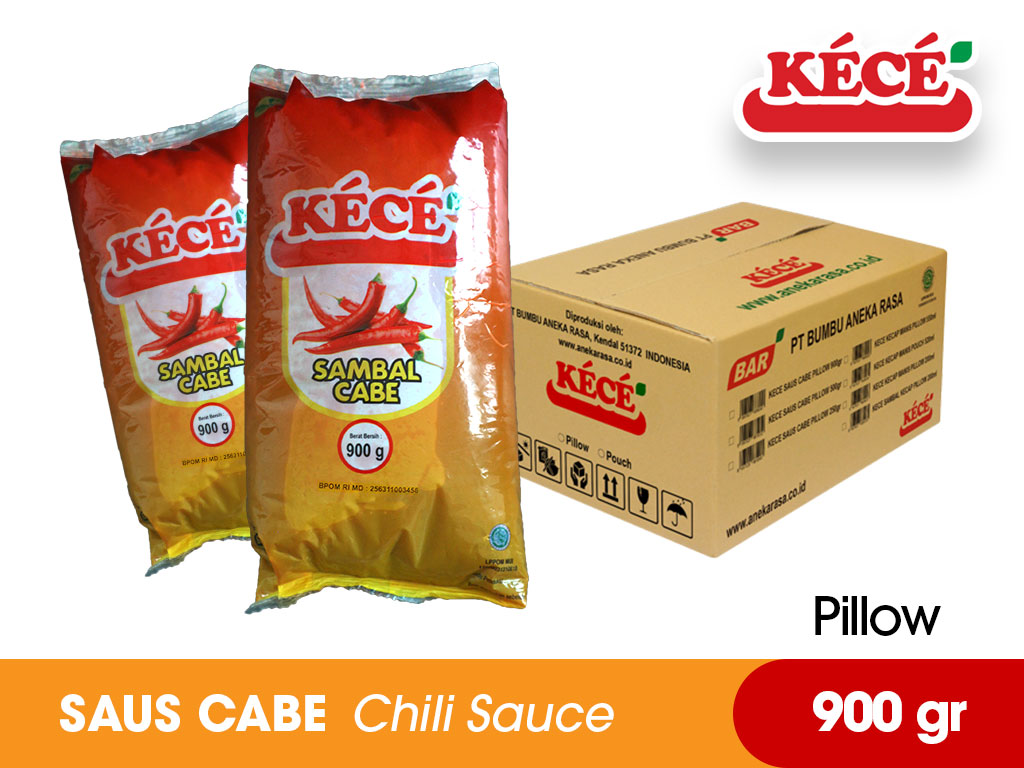 Saus Cabe KECE Pillow  900 gr