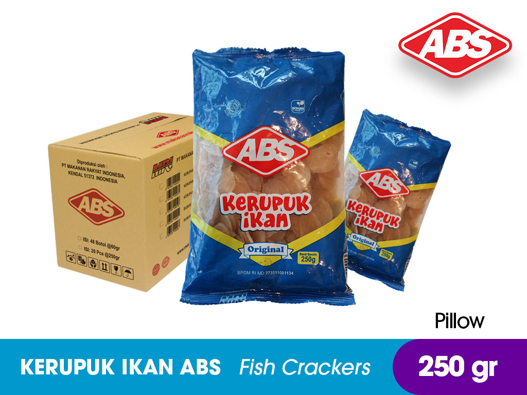 Kerupuk Ikan ABS Pillow 200 gr